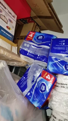 Vinda Deluxe 3 Ply Smooth Feel Toilet Paper Roll (240sx80 Rolls) photo review